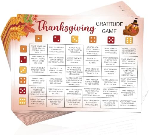 25 Players Thanksgiving Game for Family Adults Office Large Groups Party