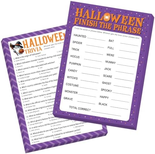 30 Players Halloween Party Games for Adults Family Office Large Groups
