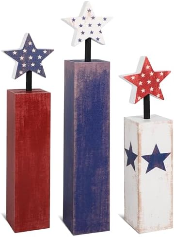 4th of July Decorations Set (Solid Retro)