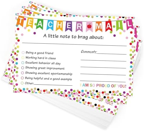 50Pcs Teacher Mail Notes to Parents (Haves)