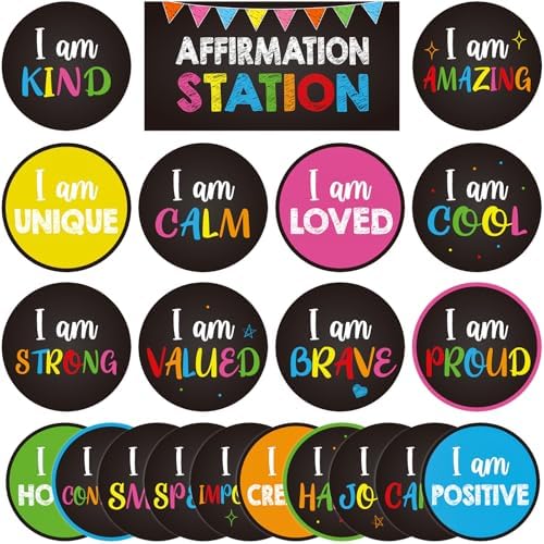 Affirmation Station Bulletin Board Decor Set