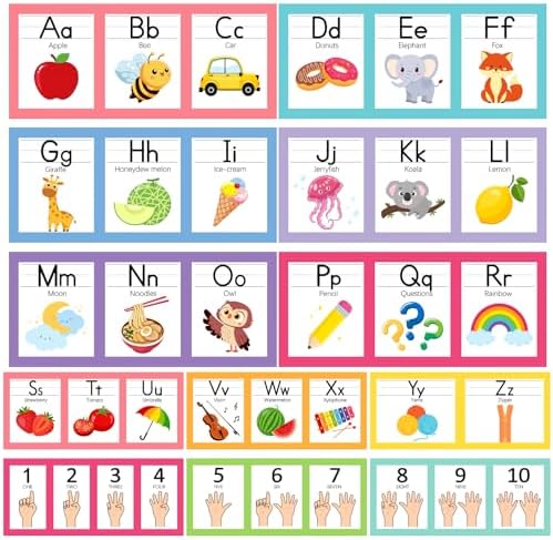 Boho Alphabet for Classroom Wall Decorations Kindergarten Preschool