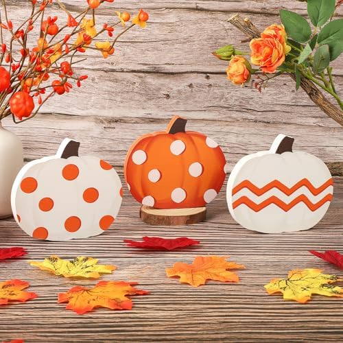 Fall Pumpkin Decorations for Home Indoor