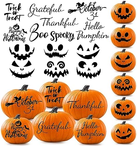 Large Halloween Decorating Stickers Kit