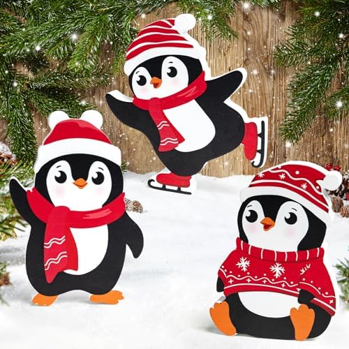 Penguin Christmas Decorations Indoor