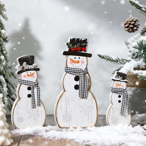 Snowman Christmas Decorations Indoor (Vintage)
