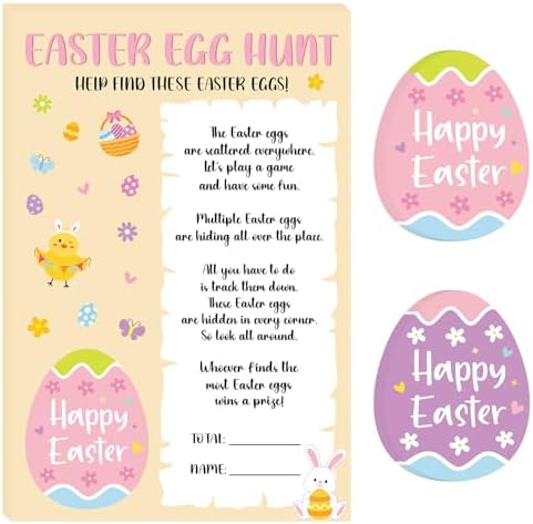 Spring Easter Games for Classroom Party Family Adults Office Large Groups (Egg Hunt)