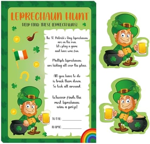 St. Patrick's Day Games for Classroom Party Family Adults Office Large Groups
