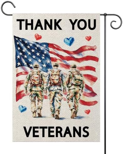Veterans Day Decorations Yard Signs Garden Flag