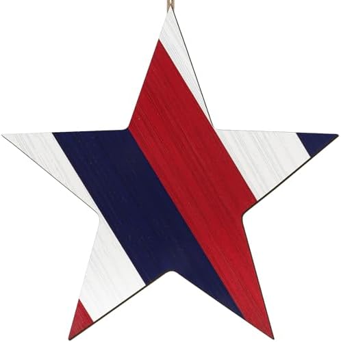 Vintage 4th of July Door Decorations Star Sign